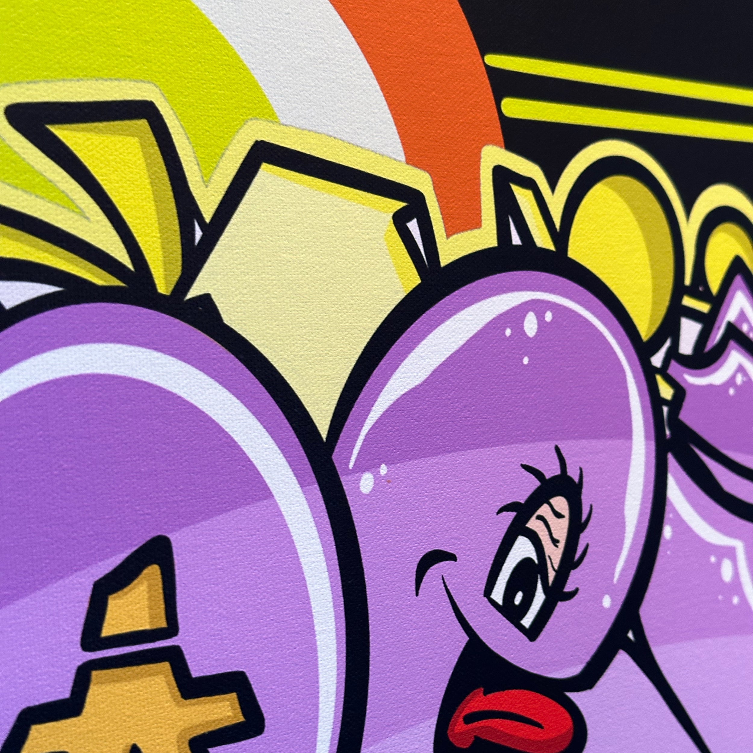 DEKS Graffiti 01 Canvas Gallery Wrap