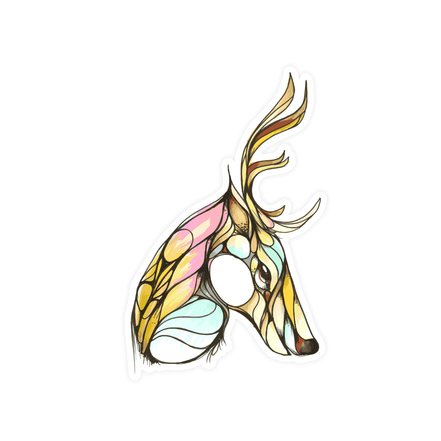 Deer Sticker