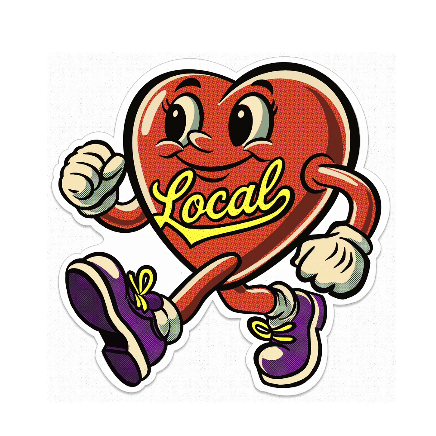 DEKS Love Local Sticker