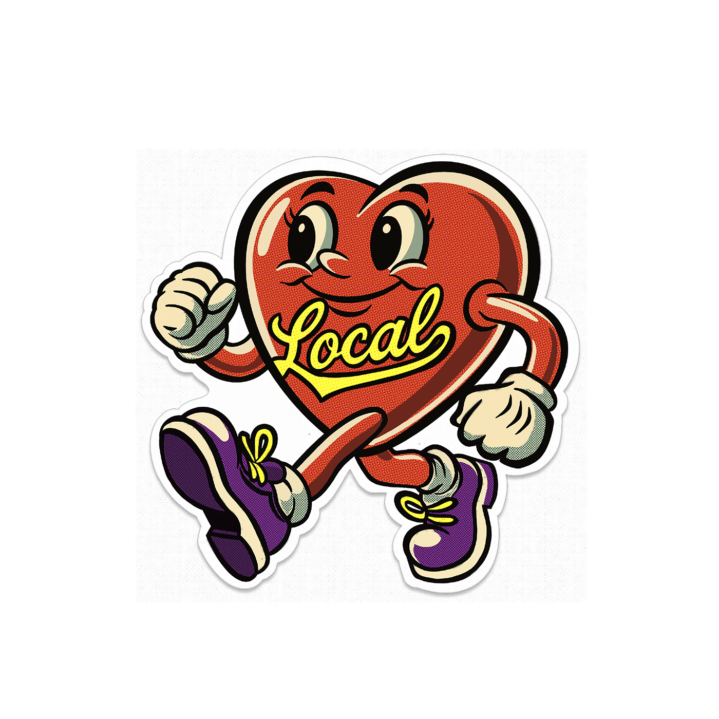 DEKS Love Local Sticker