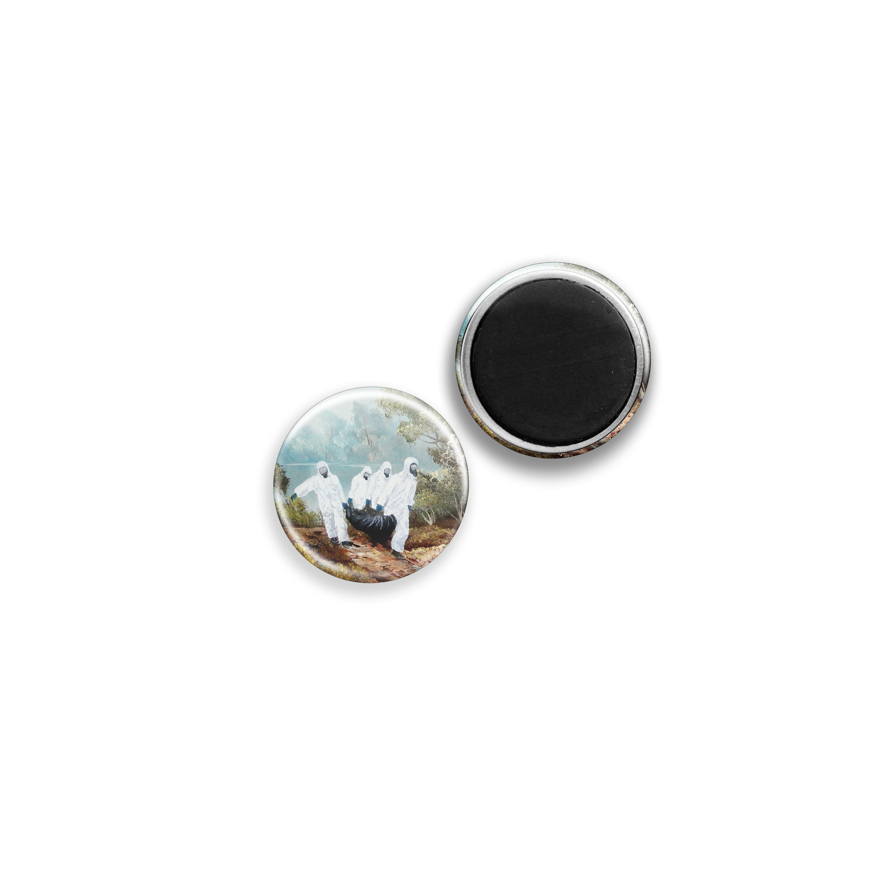 1" Magnet: Ruined Landscapes 01