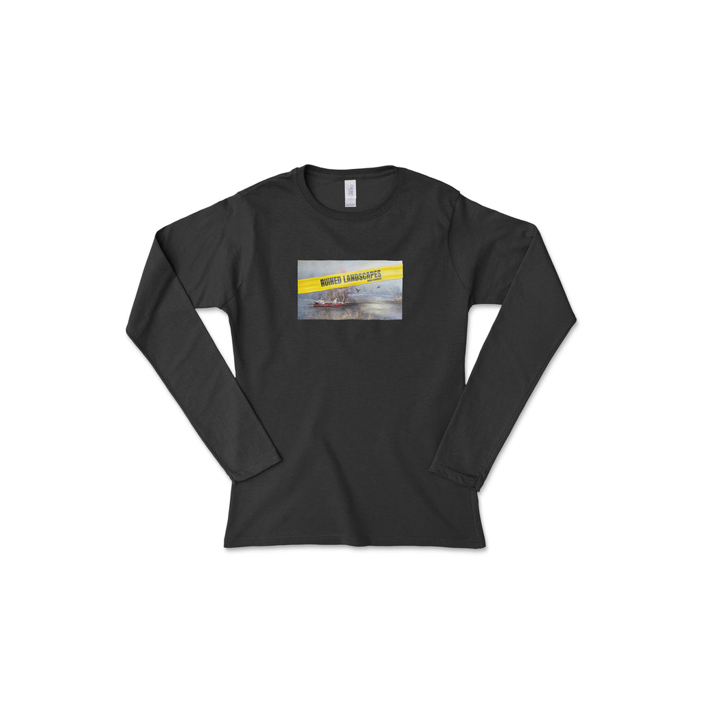Youth Long Sleeve Shirt: Ruined Landscapes 02