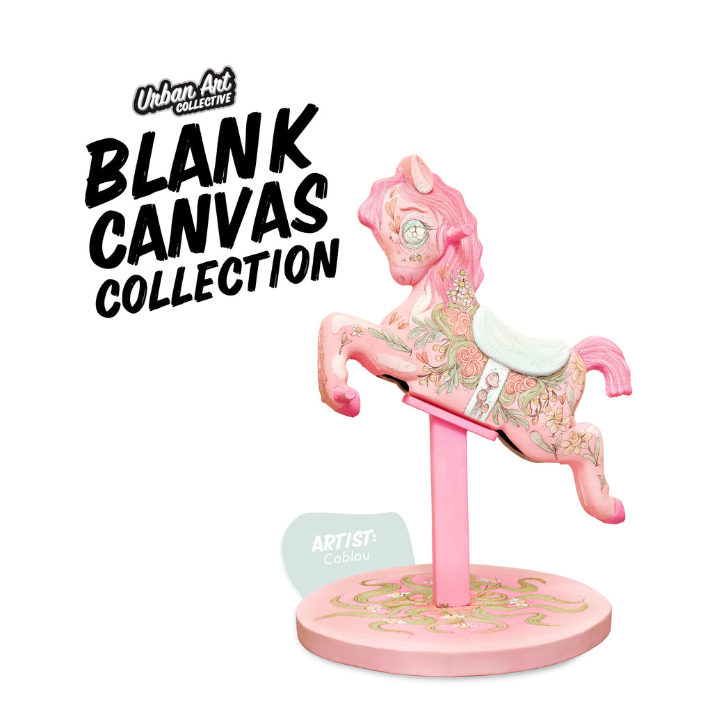 Vintage Horse: Blank Canvas Collection