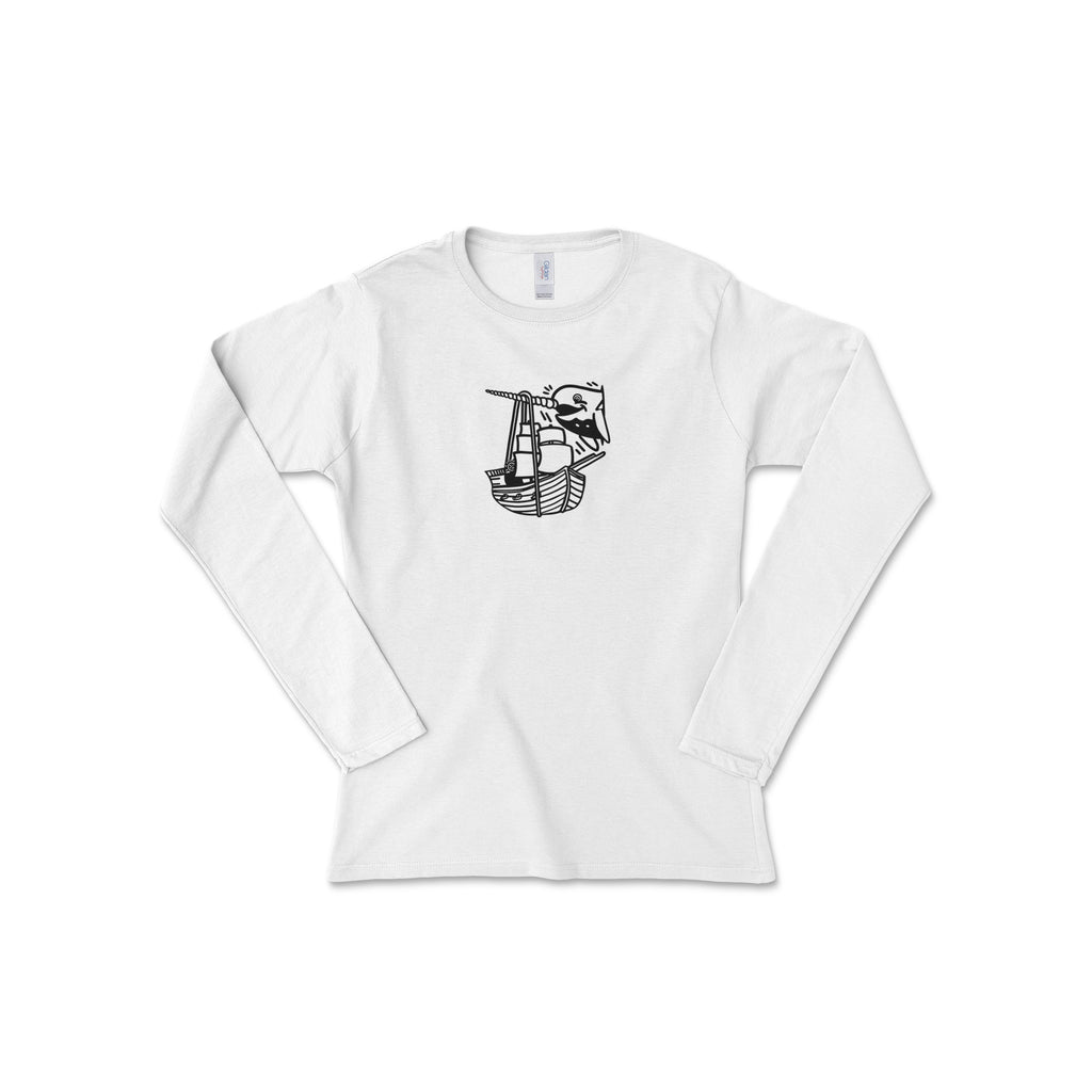 Adult Long Sleeve Shirt: Narwhal