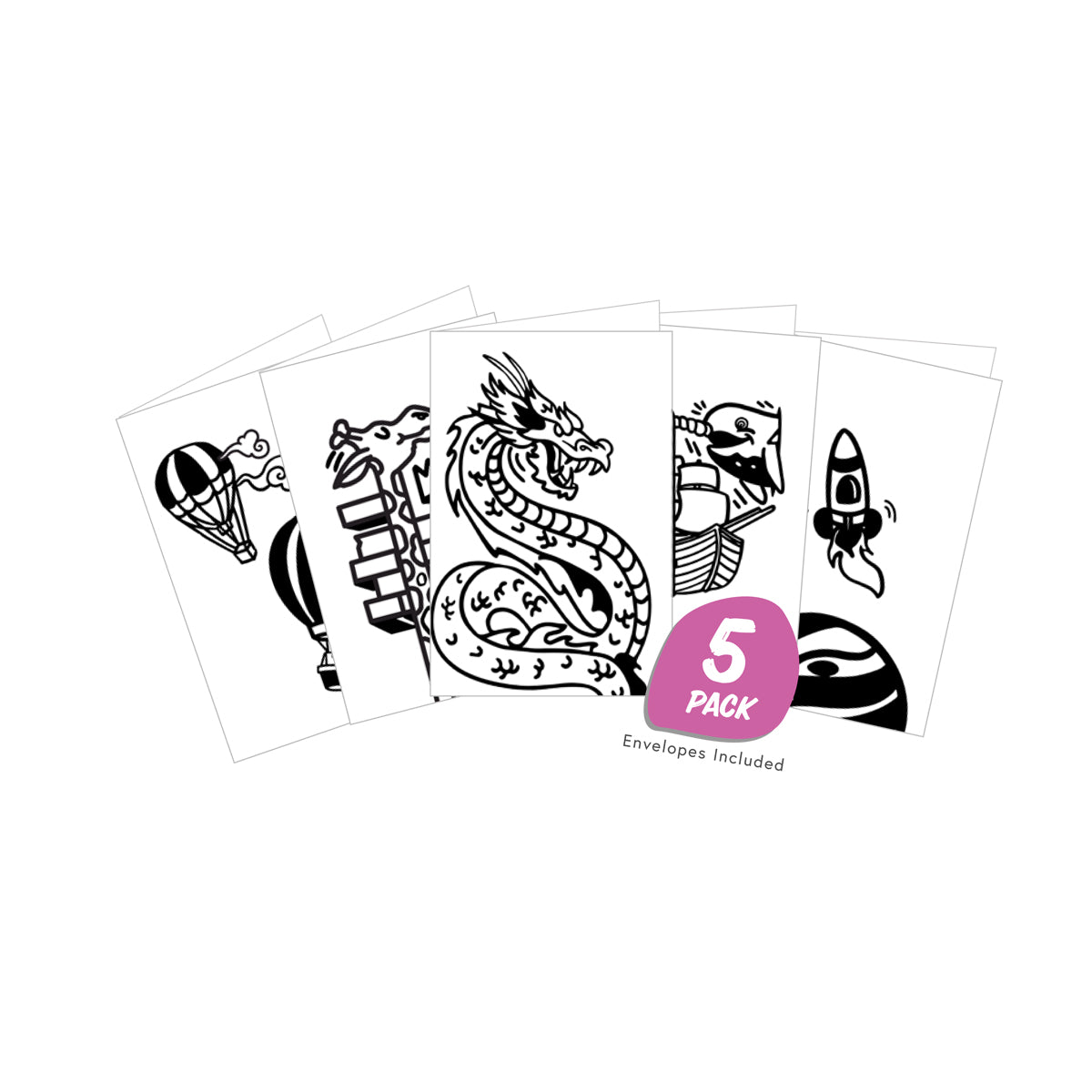 Falldown Art Card Pack