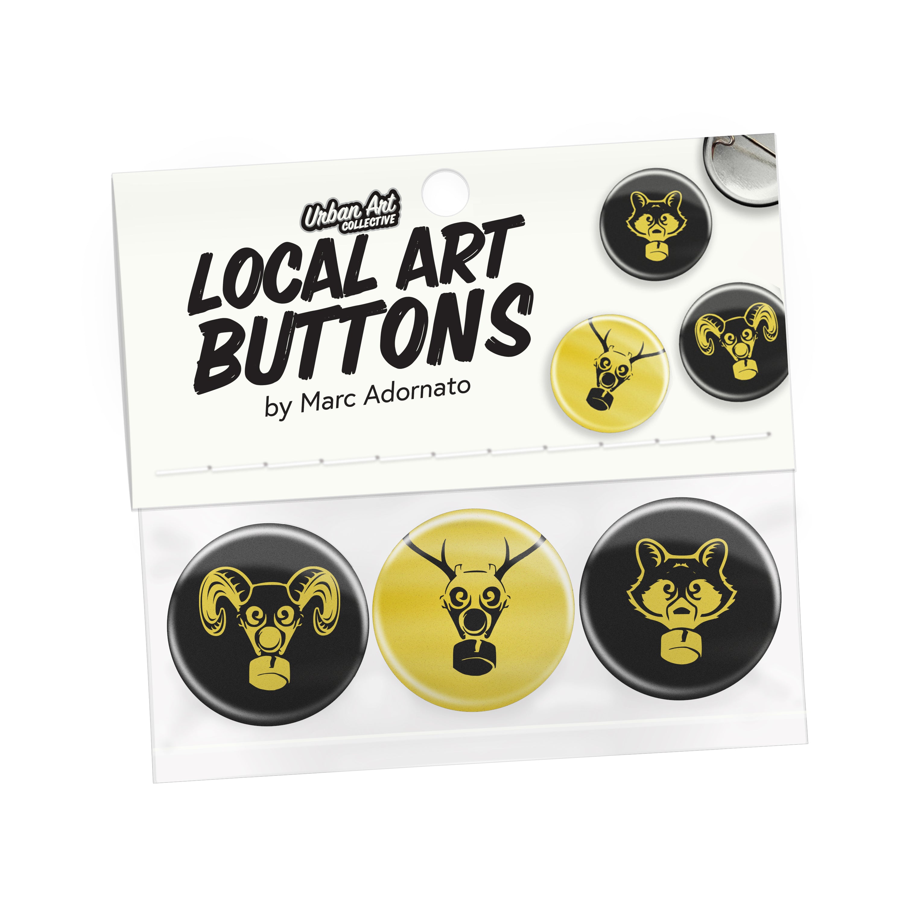 Adornato Button Pack 4