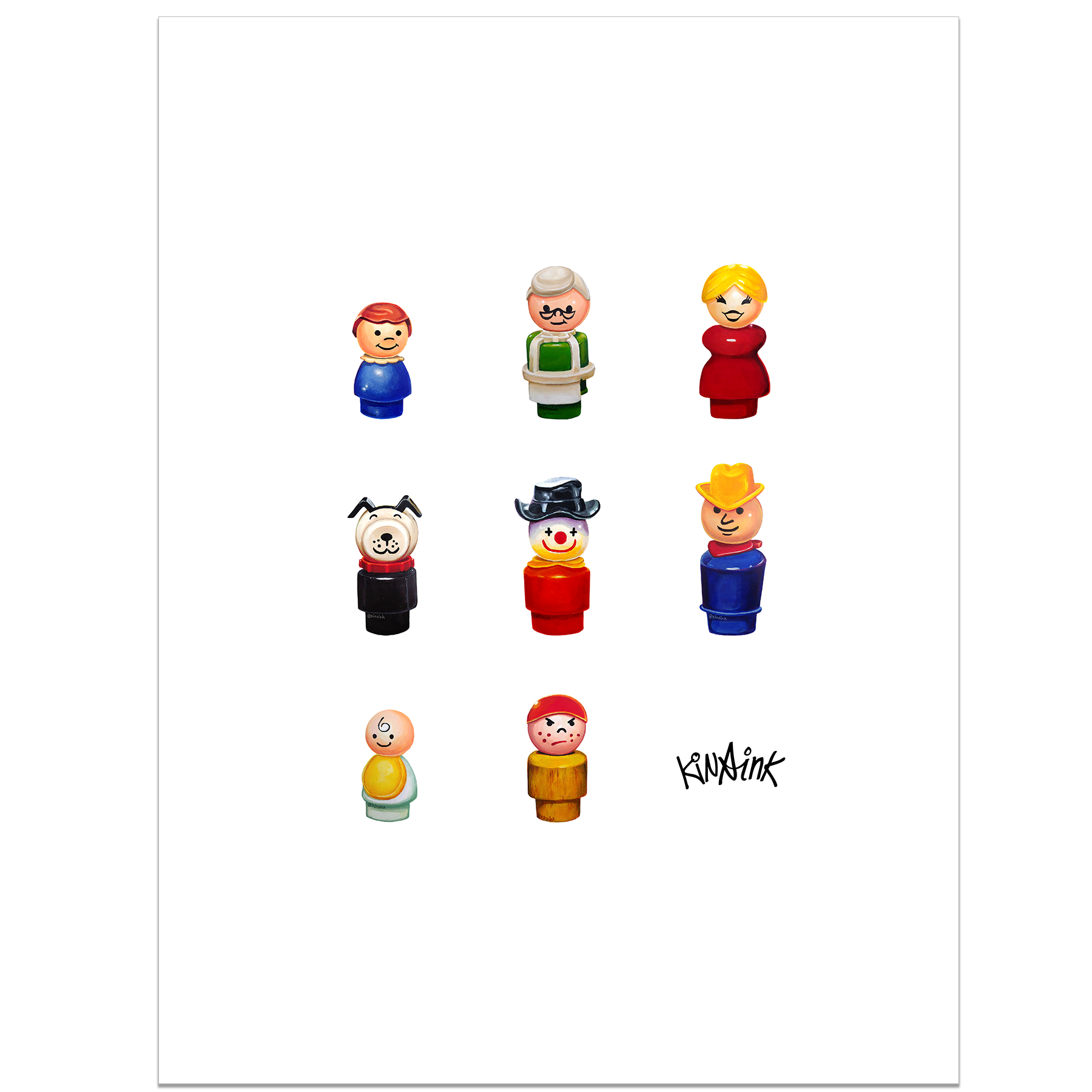 Poster: Fisher-Price People