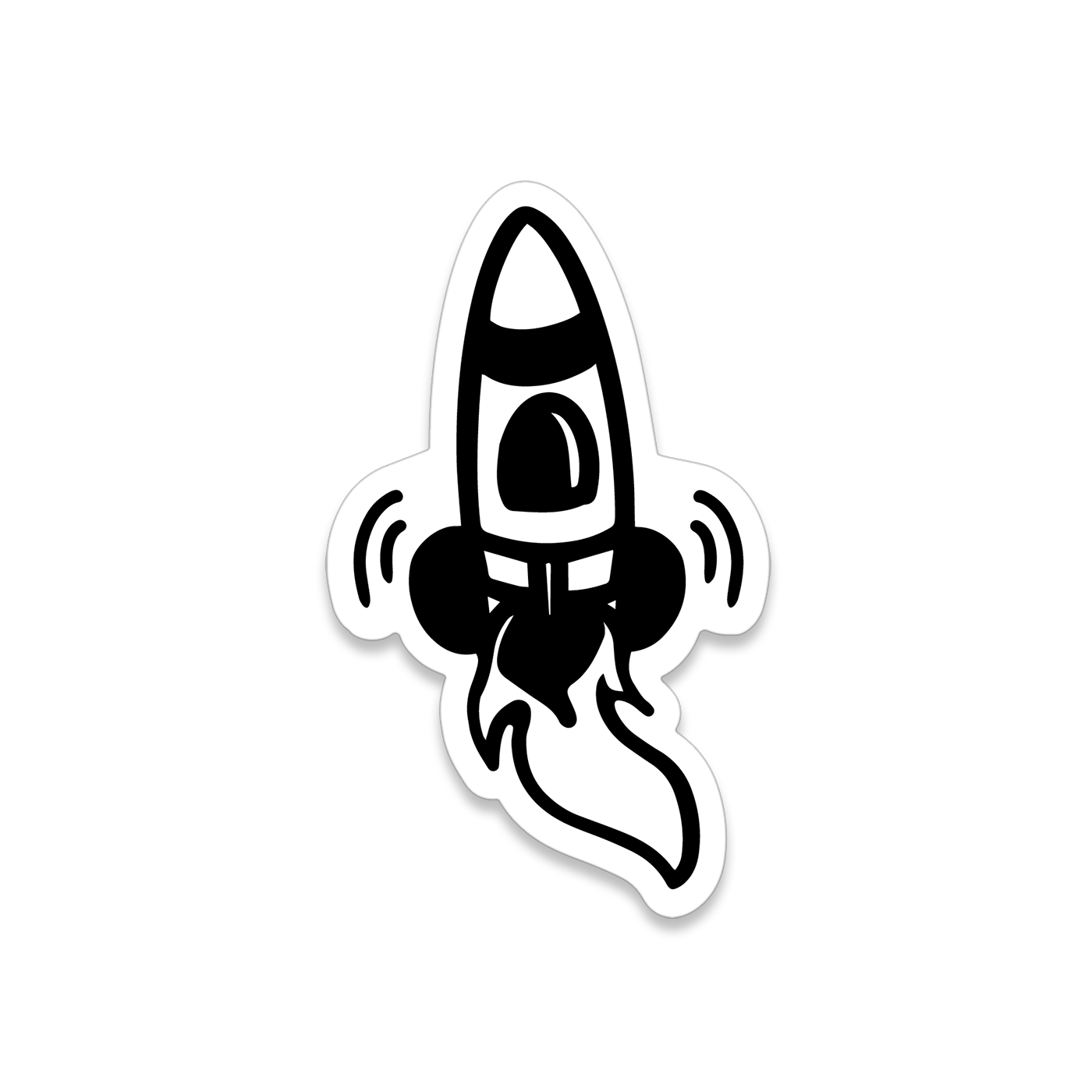 Rocket Sticker