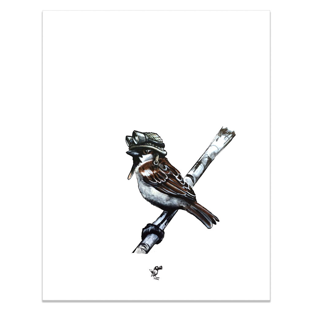 Fine Art Print: Bird Army Series #4 (2 Sizes)