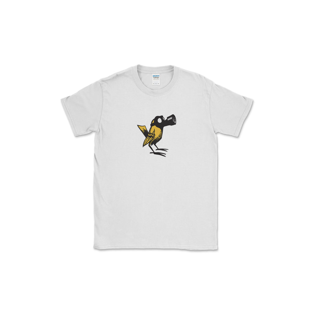 Men's T-Shirt: Gas Mask Bird