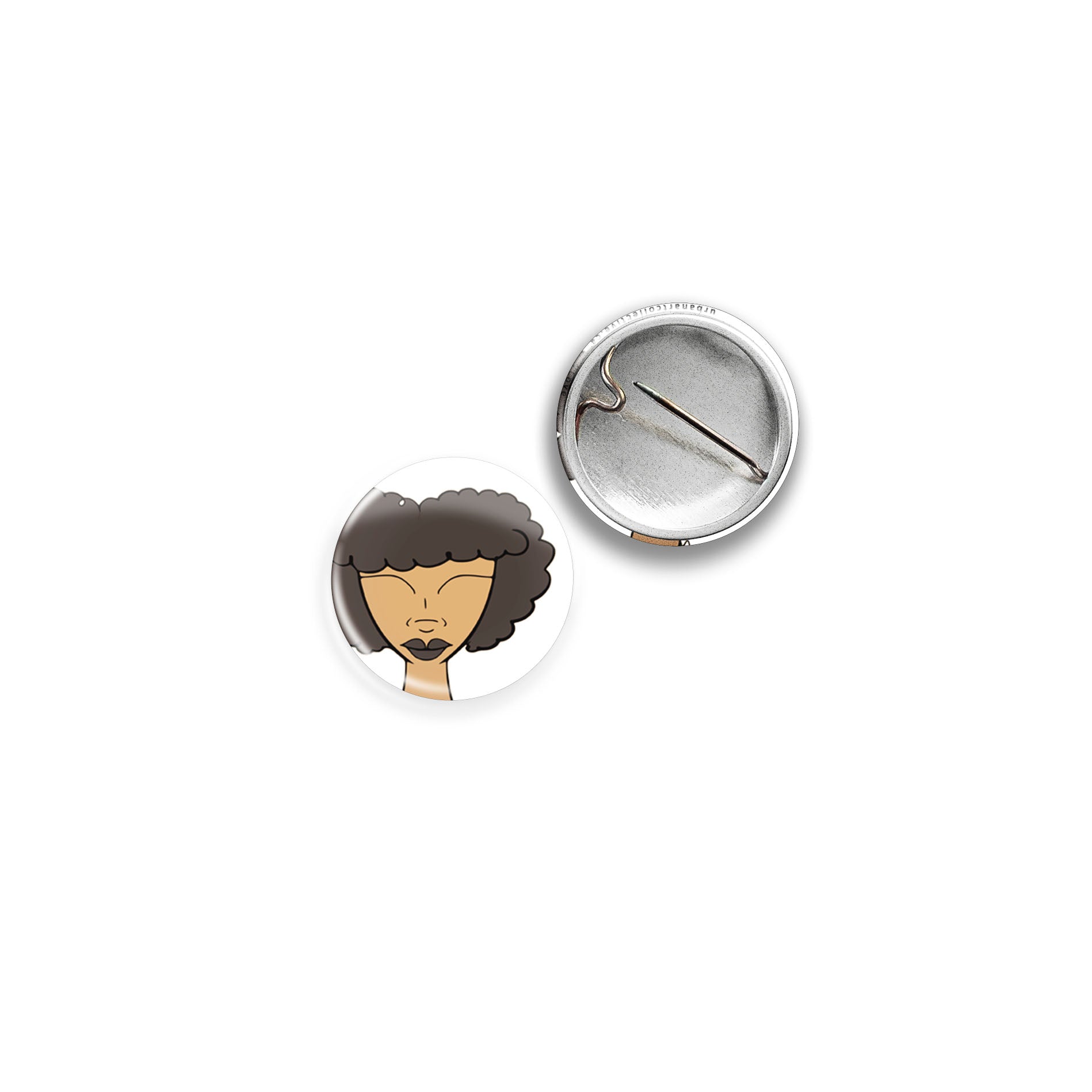 1" Pinback Button: Sunnie