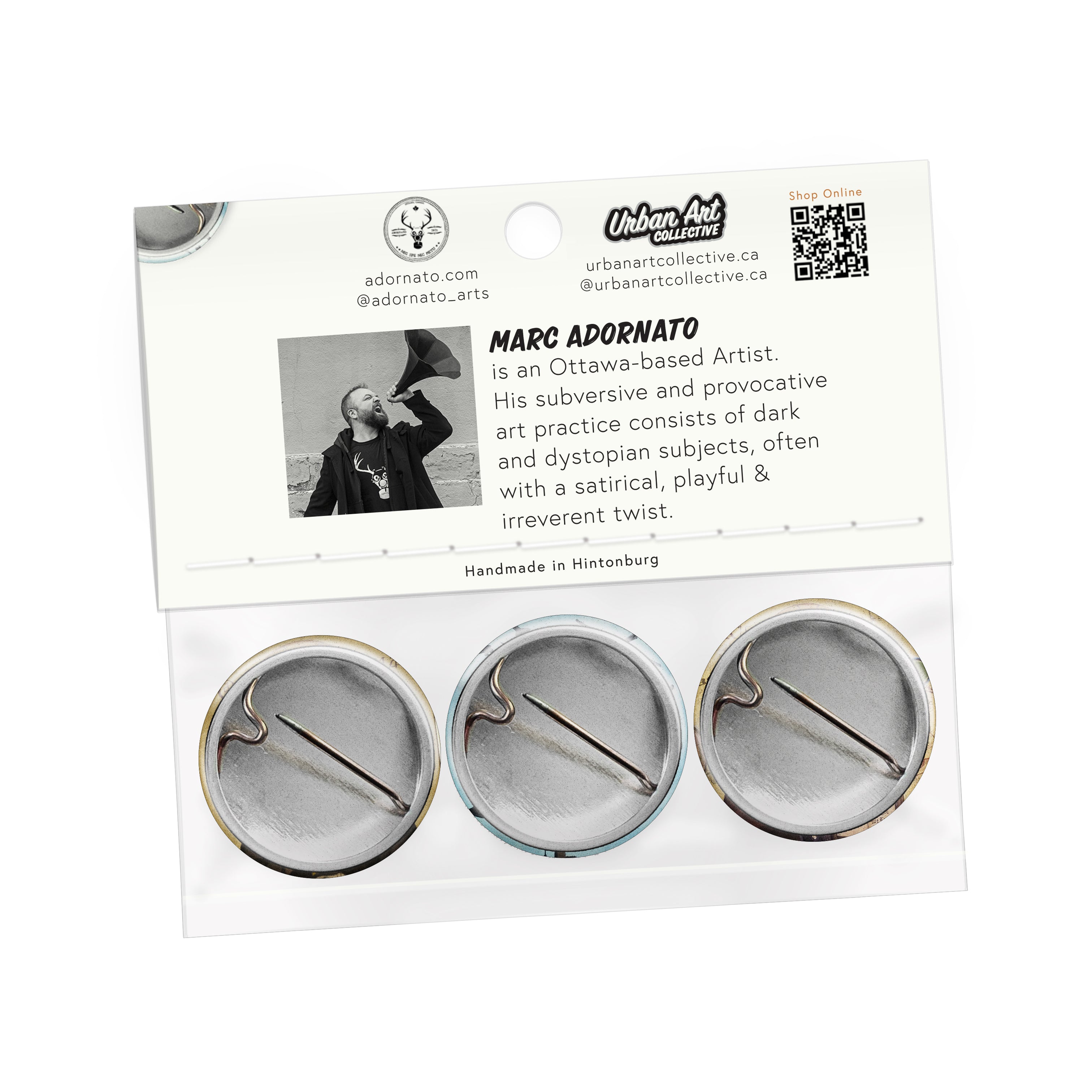 Adornato Button Pack 3
