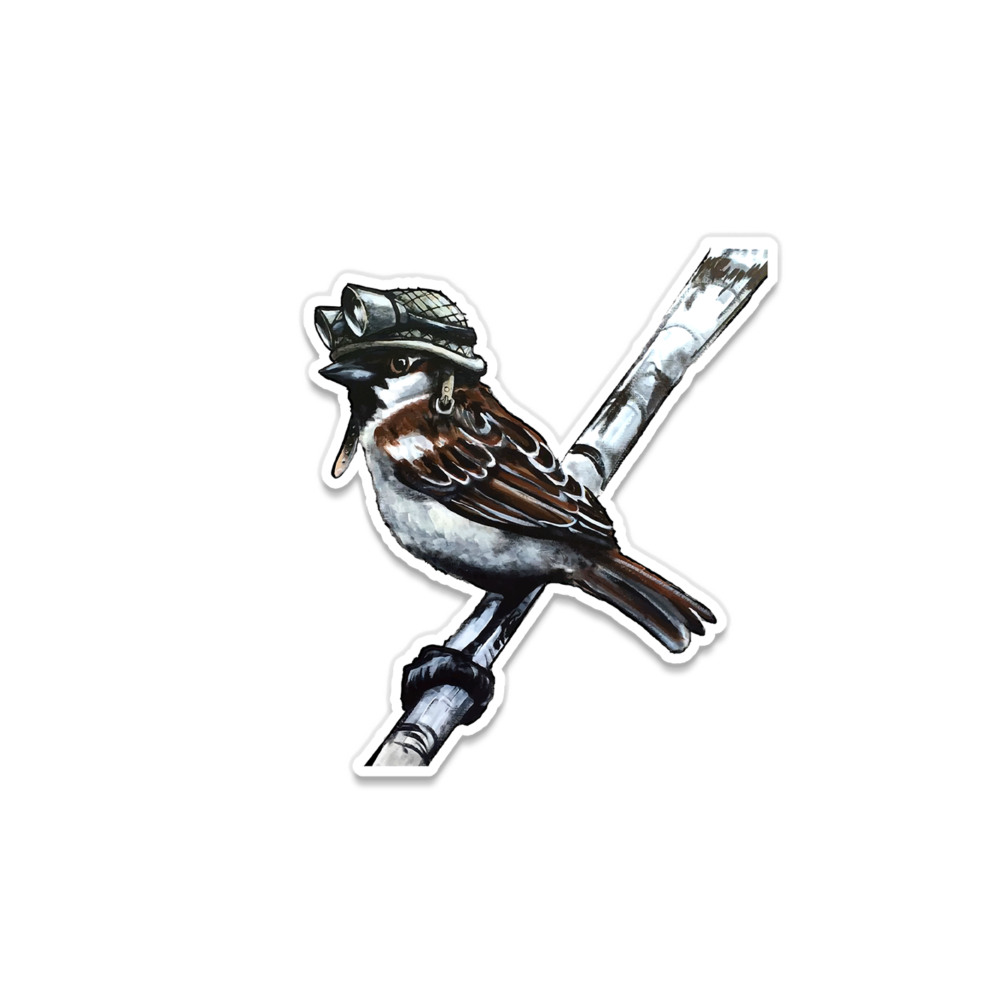 Bird Army 5 Sticker