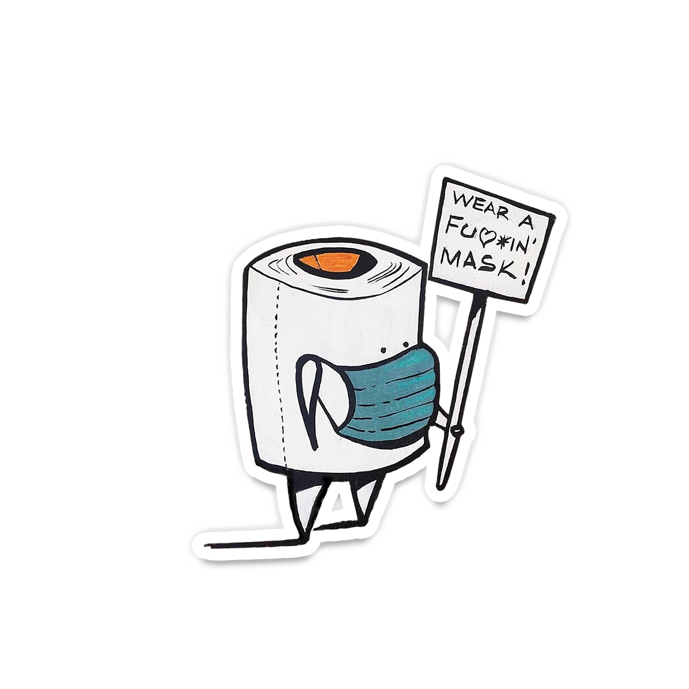 Stay Safe Sticker