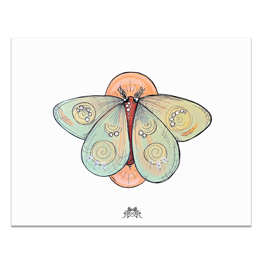 Fine Art Print: Moth (2 Sizes)