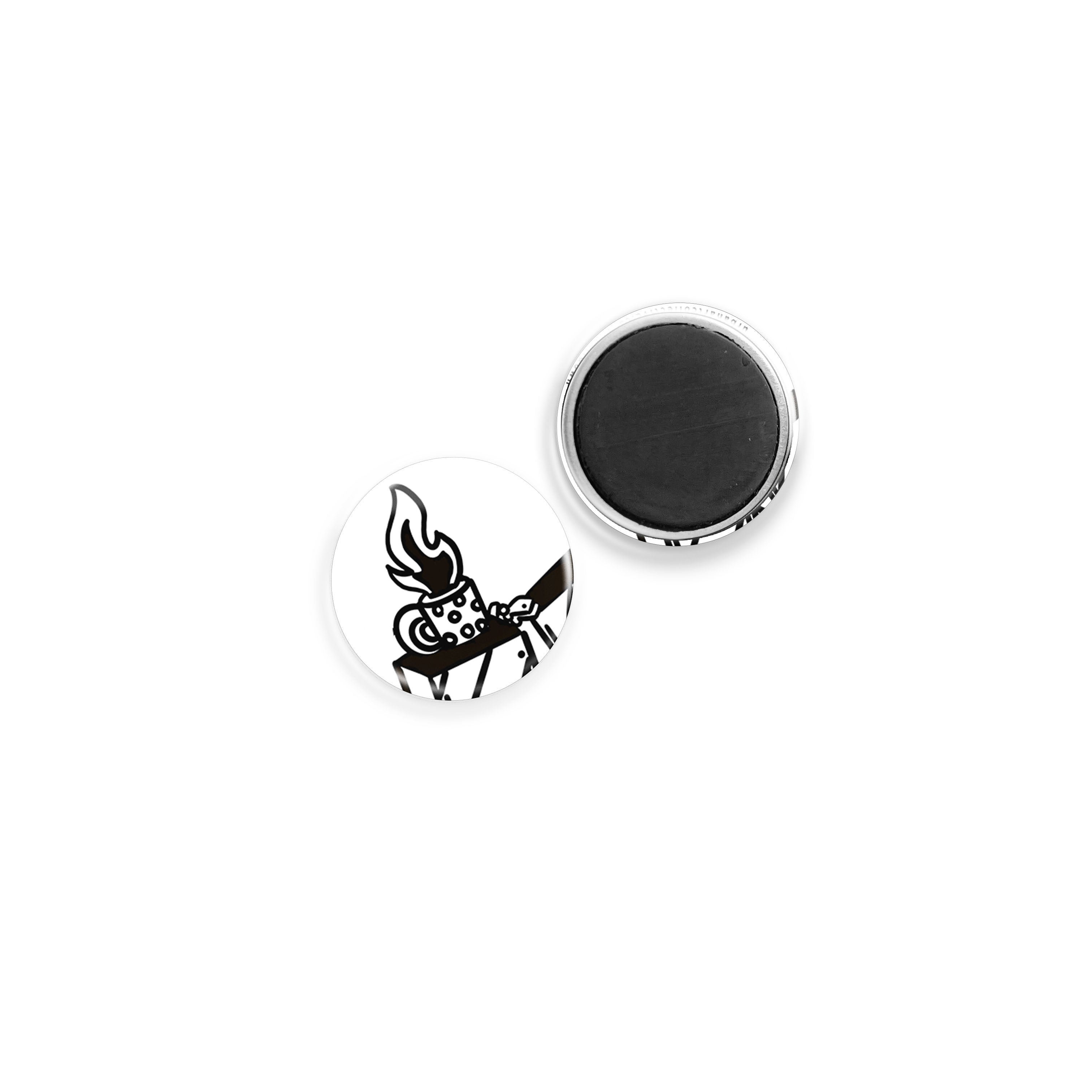 1" Magnet: Fire