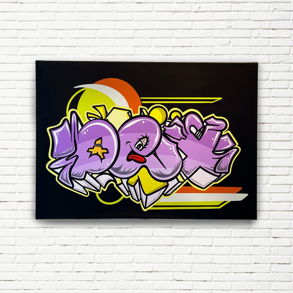 DEKS Graffiti 01 Canvas Gallery Wrap