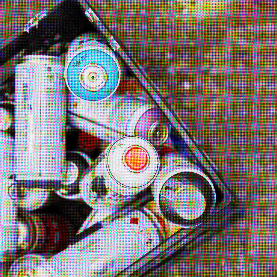 First Can: Intro to Aerosol & Stencils