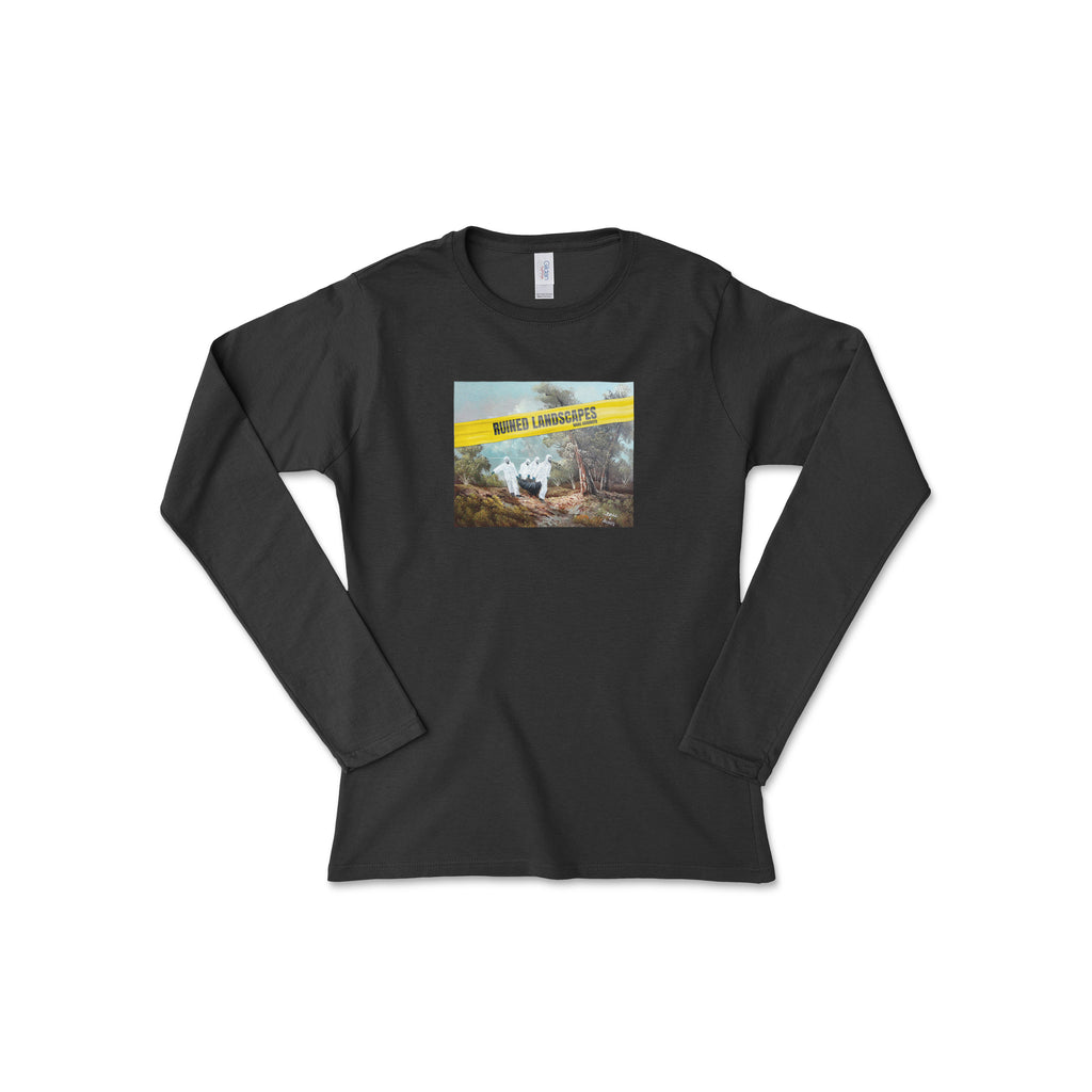 Adult Long Sleeve Shirt: Ruined Landscapes 01