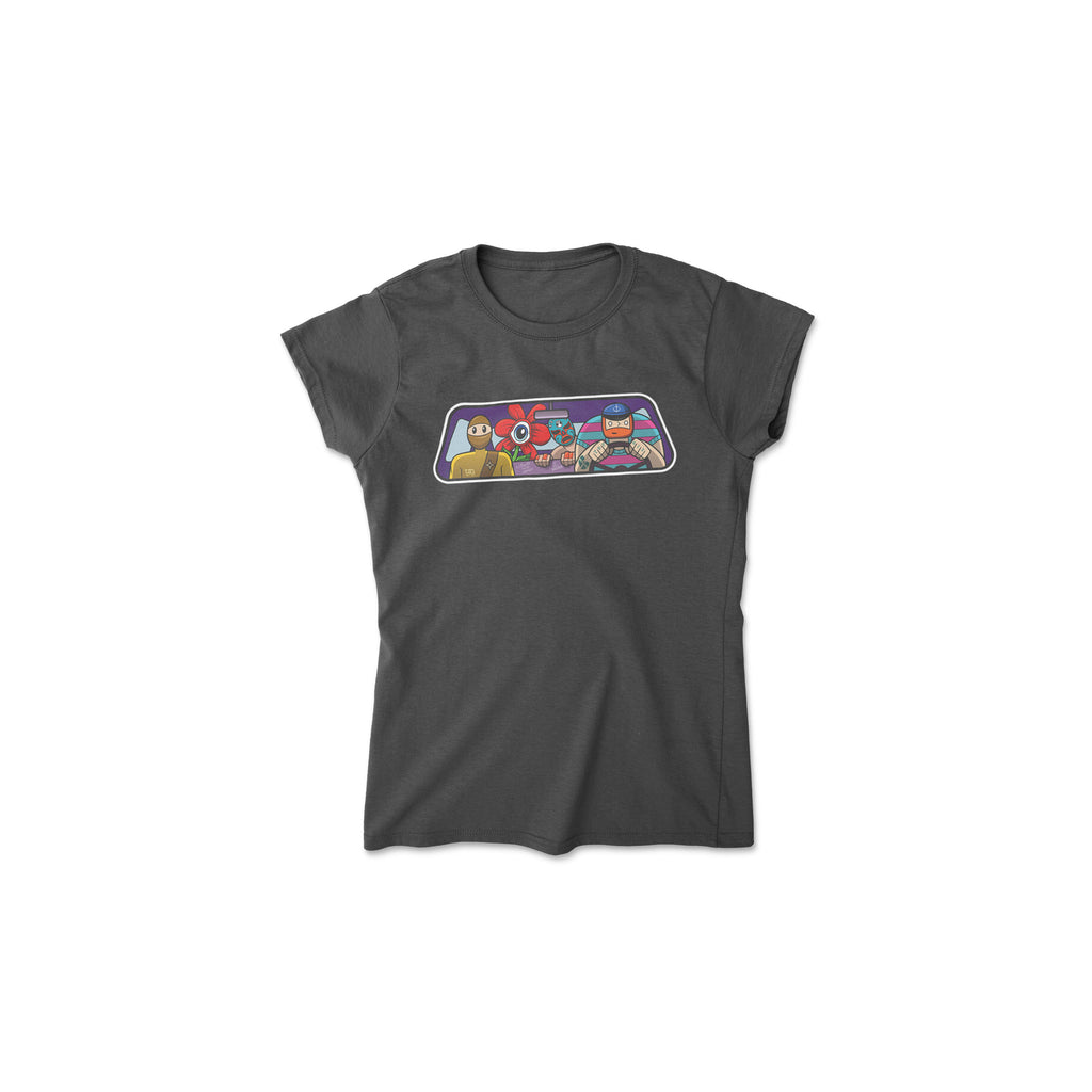 Urban Ninja Women's T-Shirt: Signature Line Road Trip