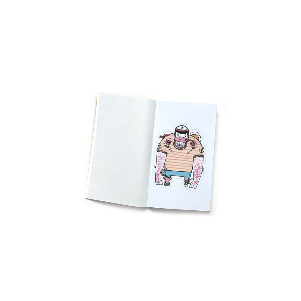 Sailor Dude Sticker Book: (Vol. 1)