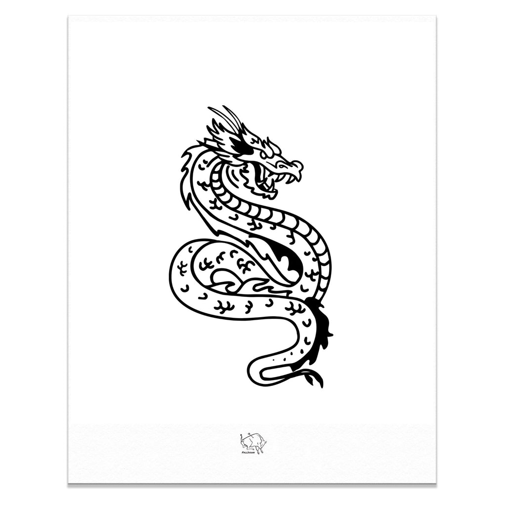 Fine Art Print: Dragon (2 Sizes)