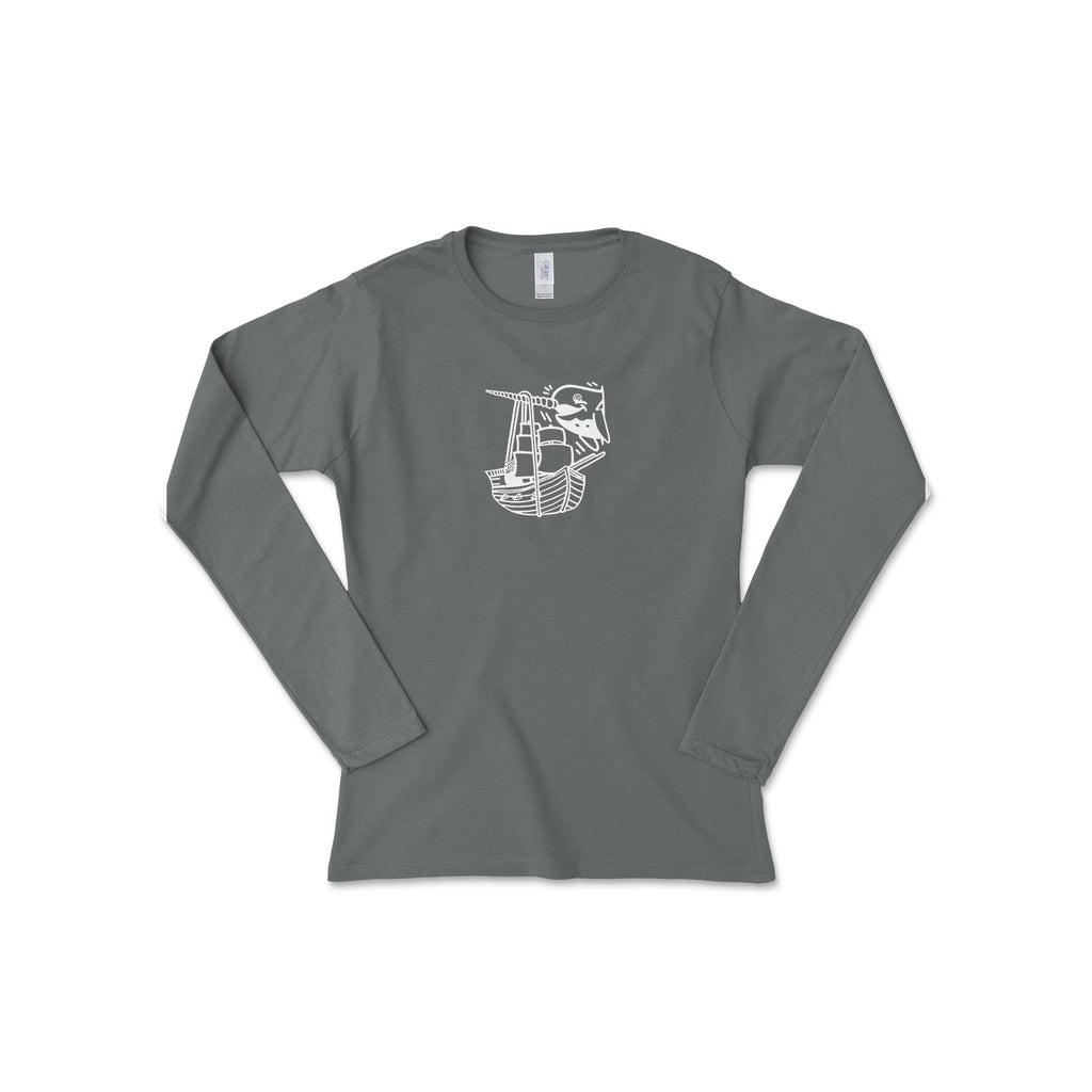 Adult Long Sleeve Shirt: Narwhal