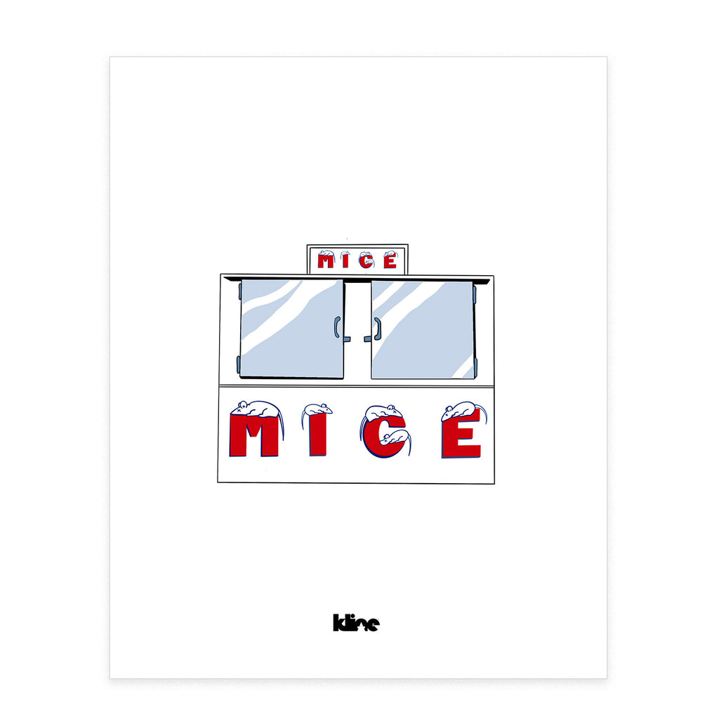 Kline Fine Art Print: Mice