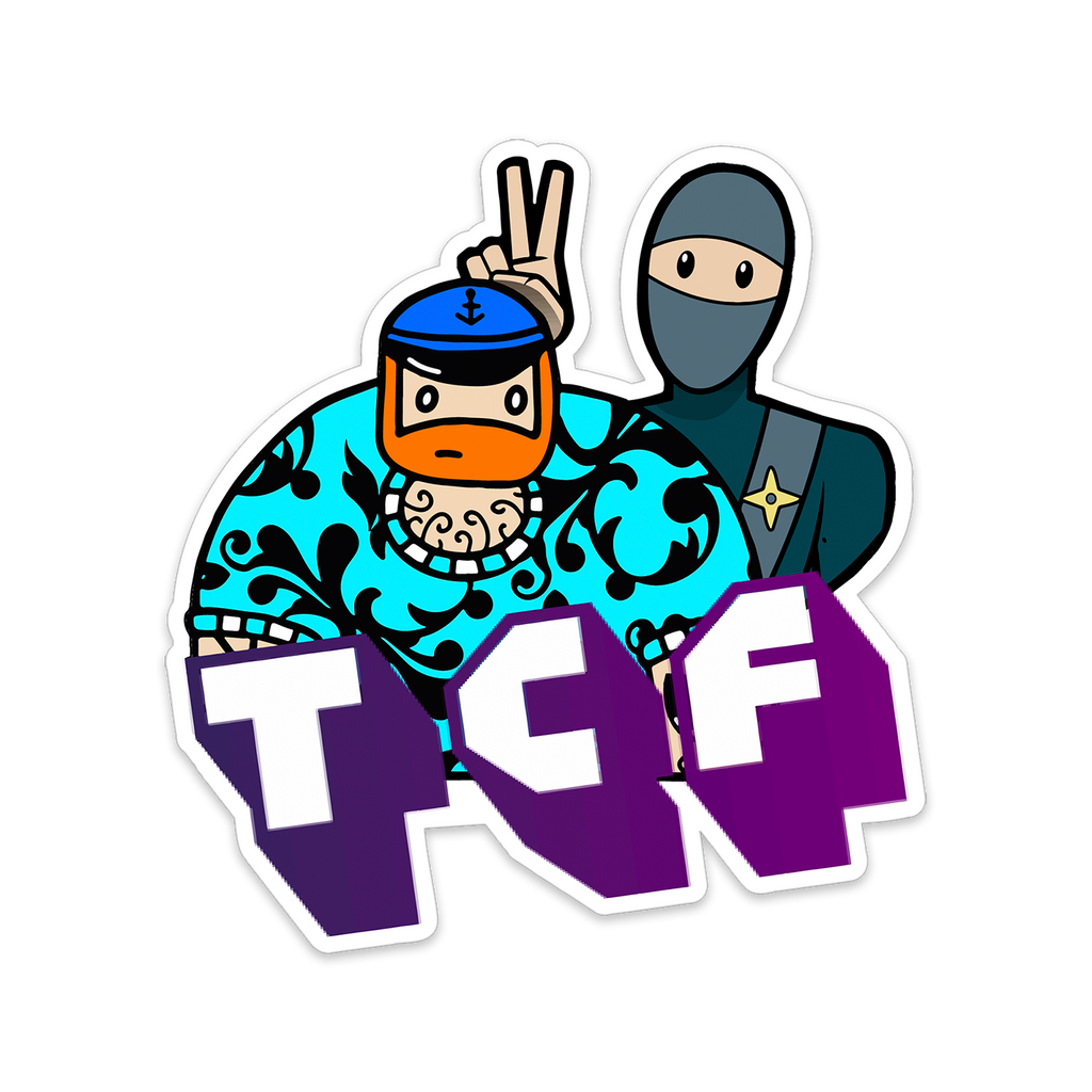 Urban Ninja Sailor Dude TCF Sticker