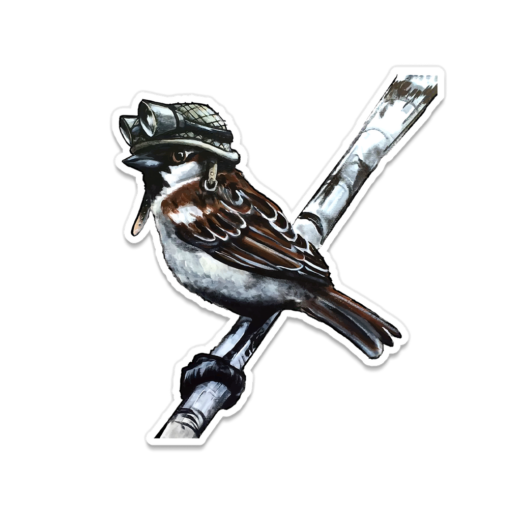 Bird Army 5 Sticker