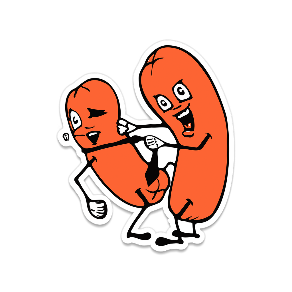 Sausage Fight Sticker