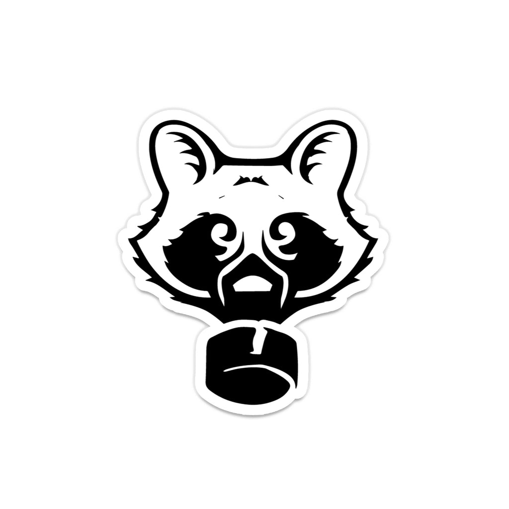 Adornato Raccoon Sticker