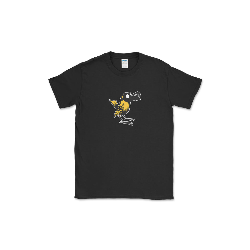 Men's T-Shirt: Gas Mask Bird