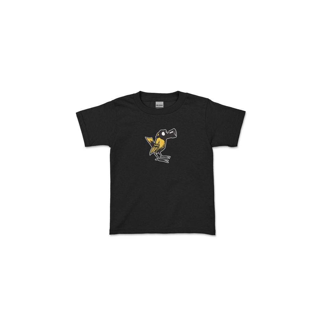 Youth T-Shirt: Gas Mask Bird