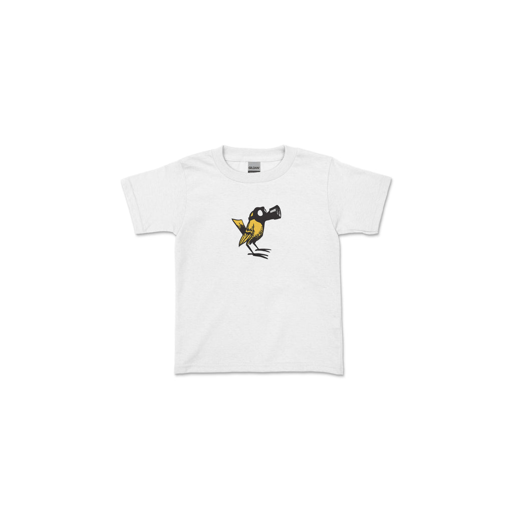 Youth T-Shirt: Gas Mask Bird
