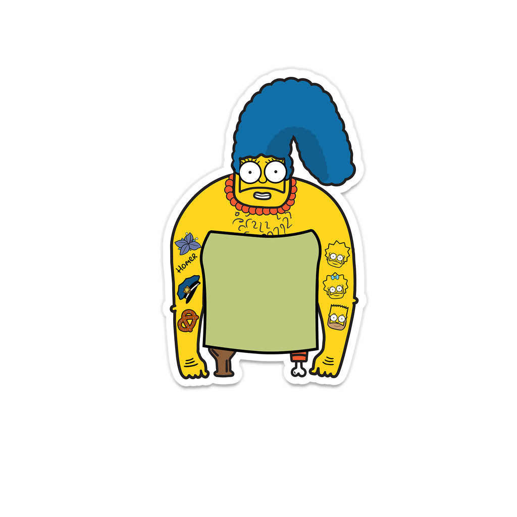 Marge Simpson Sailor Dude Sticker