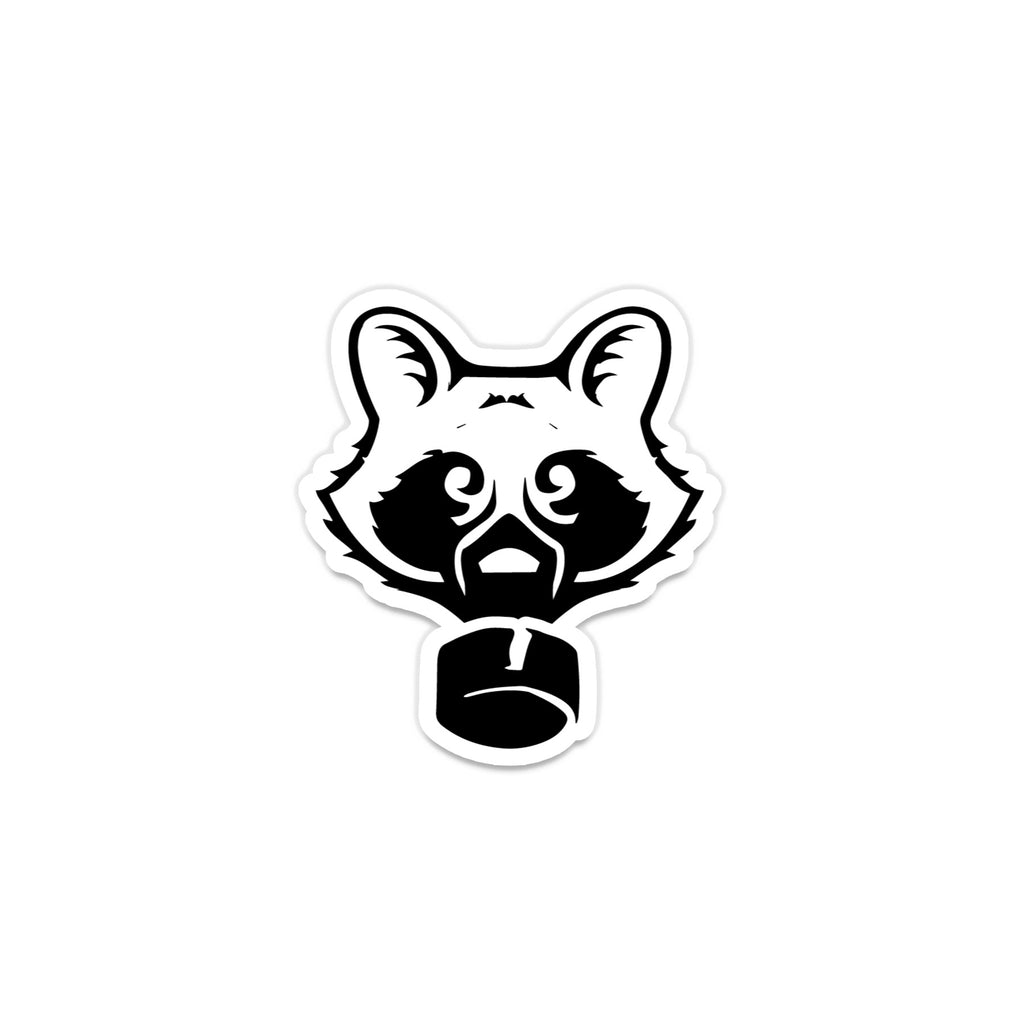 Adornato Raccoon Sticker