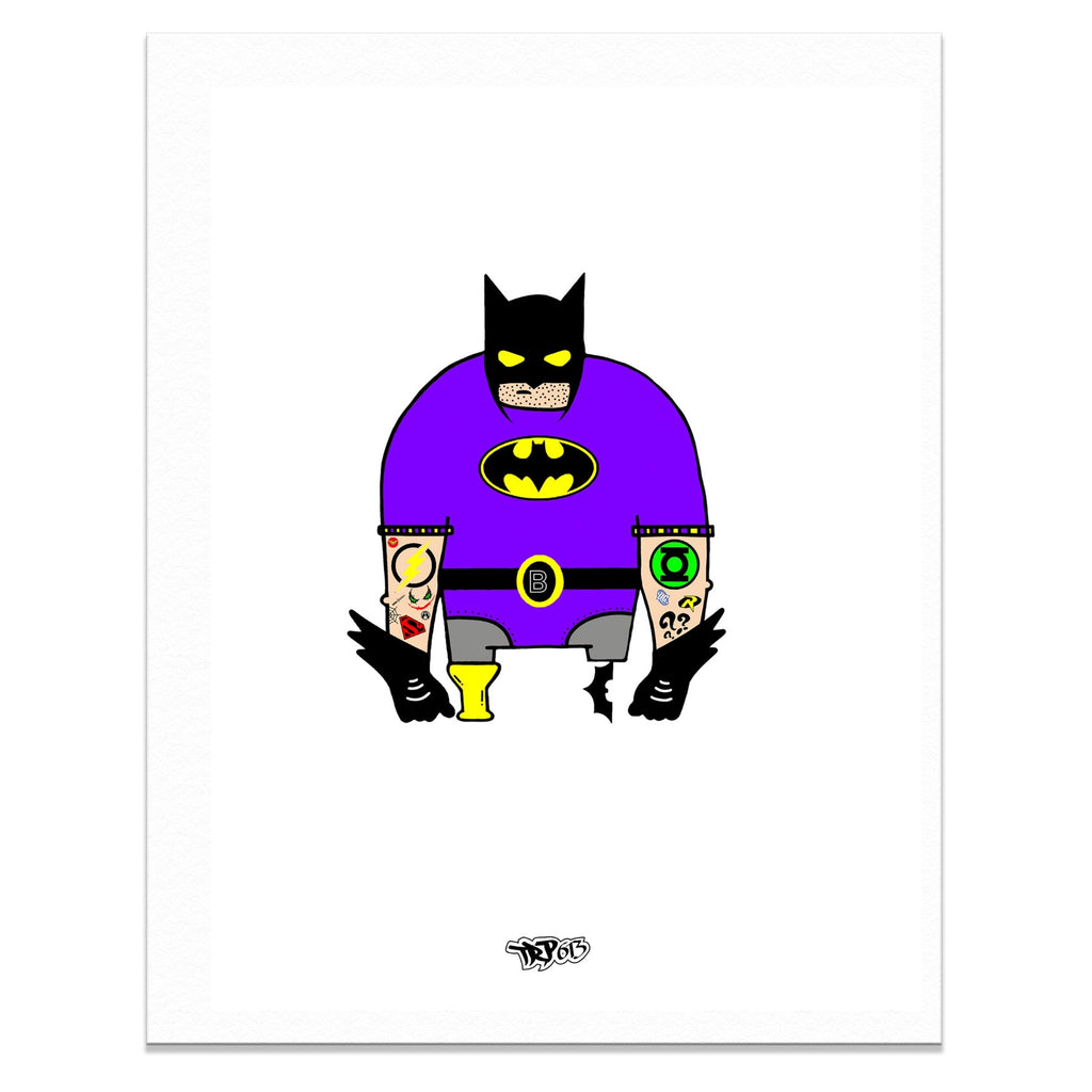 Fine Art Print: Batman Sailor Dude (2 Sizes)