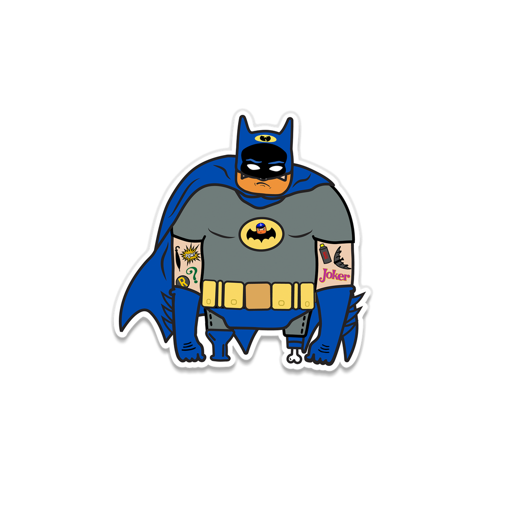 Batman 1966 Sailor Dude Sticker