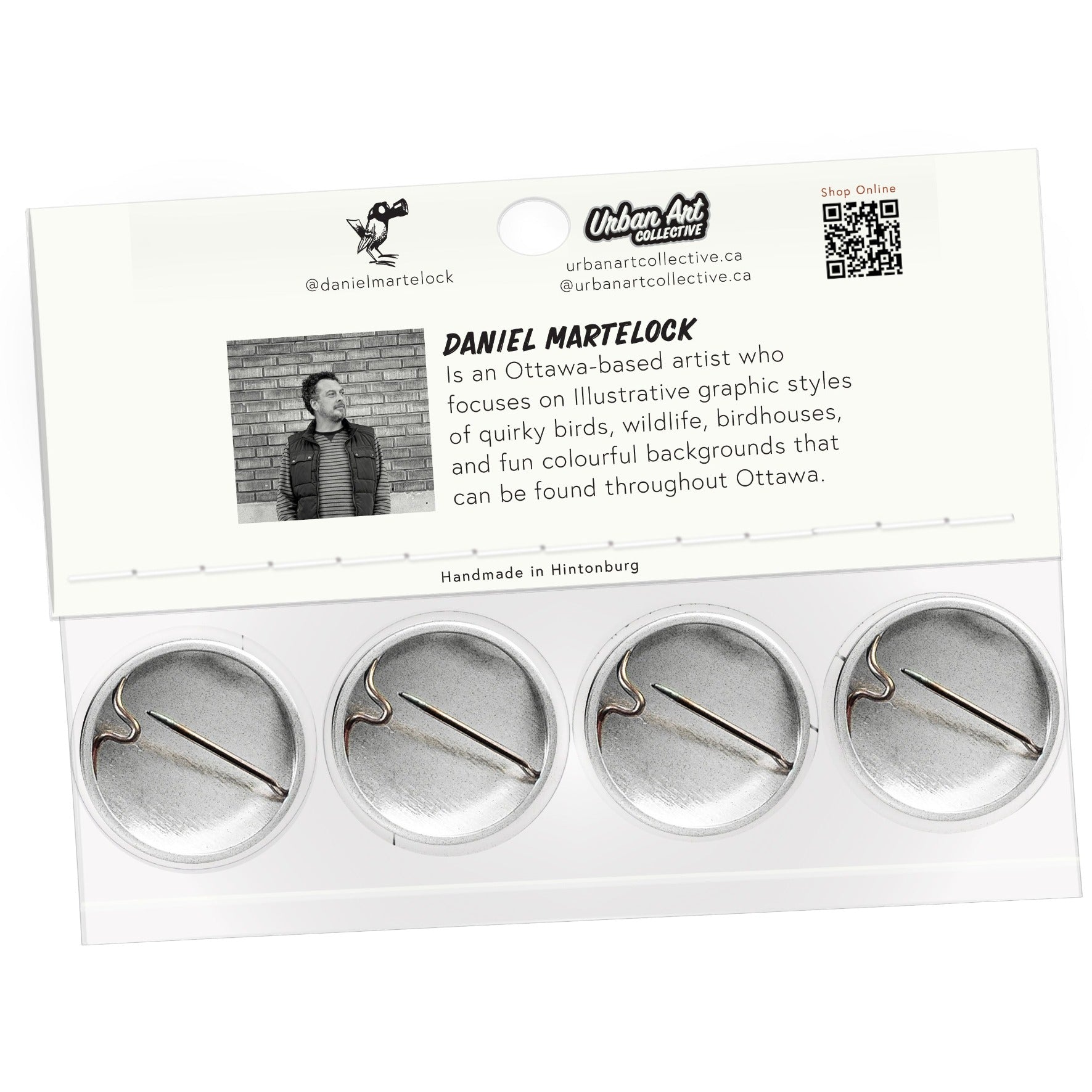 Martelock TP Button 4 Pack