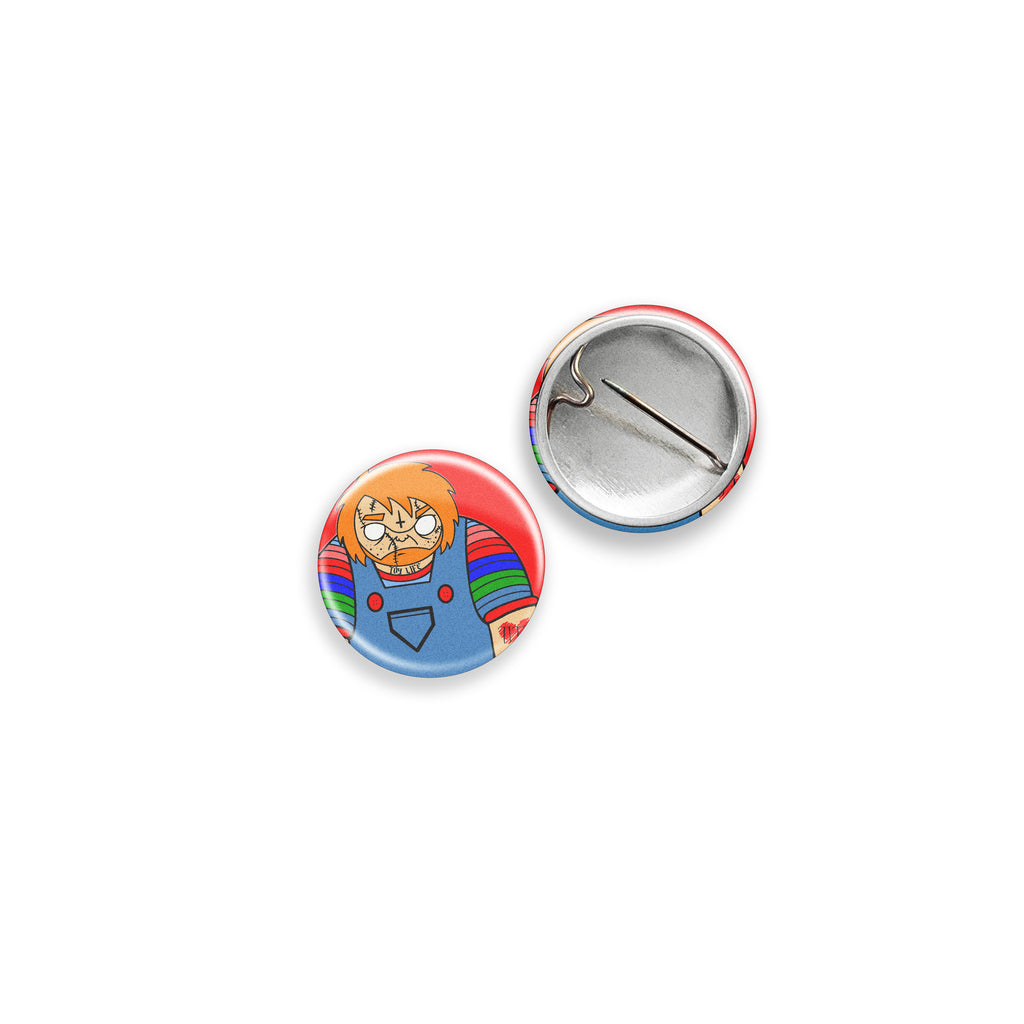 1" Pinback Button:  Chucky Sailor Dude