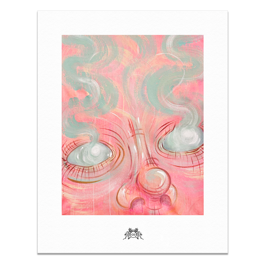 Fine Art Print: Pink Eyes (2 Sizes)